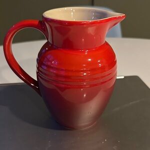 Le Creuset Red Ceramic Mug